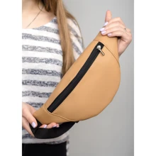Женская поясная сумка Sambag Hoso MSH бежевая (82111026): Пол Женский