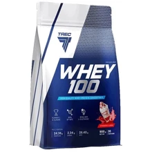 Протеїн Trec Nutrition Whey 100 900 g / 30 servings / Strawberry: Вид Сывороточные