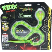 Игрушка Zing Klixx Creaturez - Fidget Кобра зеленая (KX130_B): Тип Игровая фигурка