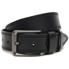 Мужской ремень Borsa Leather черный (V1125GX06-black): Пол Мужской