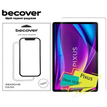Аксессуар для планшетных ПК BeCover Tempered Glass Clear for Pixus Deon (713043): Цвет прозрачный