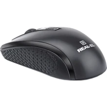 Мышь REAL-EL RM-308 Black: Интерфейс подключения Wireless