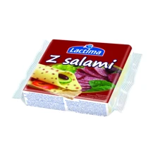 Сир тостовий Lactima Salami 130 г (WT2440): Вага нетто 130 г