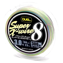 Duel Super X-Wire 8 300m 0.30mm 23.0kg 5Color # 3.0: Тип Шнур