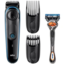Машинка для стрижки (триммер) Braun BT3940TS: Зона применения Для бороды, Для тела