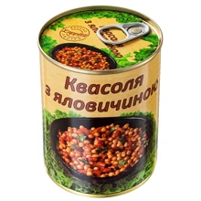 Консервы L'appetit Фасоль с говядиной 350 г (4820177070196): Вес нетто 350 г