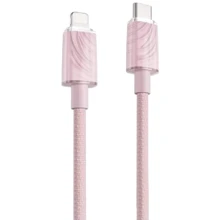 Кабель Proove Cable USB-C to Lightning Spectral 27W 1m Pink (CCSP27002115): Тип USB-C - Lightning