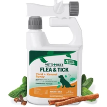 Спрей Vet`s Best Flea & Tick Yard and Kennel Spray от блох клещей и москитов для собак и дома 945 мл (vb10349): Тип Спреи