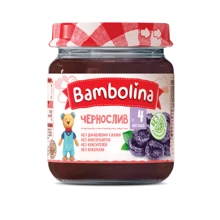 Пюре Bambolina Чернослив 100 г new (4813163001939): Вид Фруктовое