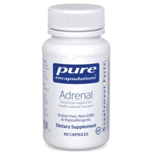 Pure Encapsulations Adrenal Витамины для надпочечников 60 капсул: Форма выпуска Капсулы