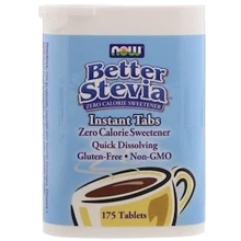NOW Foods BetterStevia Instant Tabs 175 tabs: Форма випуску таблетки