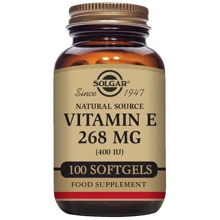 Solgar Vitamin E 400 Mixed Tocopherols Солгар Витамин Е 100 капсул: Форма выпуска Капсулы