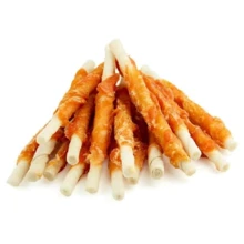 Лакомство для собак 4Dog Палочки из сырой кожи курицы 1 кг (5949060212983): Производитель 4Dog