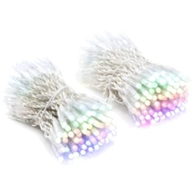 Гирлянда Smart LED Twinkly Pro Strings RGB 250 двойная линия AWG22 IP65 прозрачный: Тип Линейная