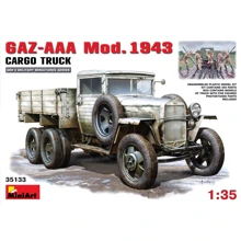 Сборная модель MiniArt Грузовик ГАЗ-ААА, модель 1943 (MA35133): Производитель MiniArt