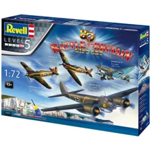Сборная модель-копия Revell Набор в честь 80-летия Битвы за Британию 4 самолета Уровень 5 (RVL-05691): Производитель Revell