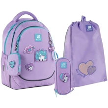 Набор Kite рюкзак + пенал + сумка для обуви 700 Kawaii Love (SET_K25-700M-6): Производитель KITE