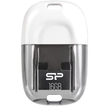 USB-флешка Silicon Power 16GB Touch T09 USB 2.0 White (SP016GBUF2T09V1W): Стандарт USB USB 2.0