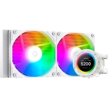 Кулер ID-COOLING Space LCD SL240 White: Рівень шуму, dB 29.9