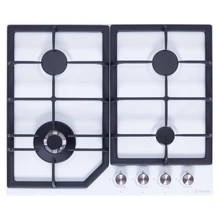 Варочная поверхность газовая Perfelli HGM 61624 WH: Размеры для встраивания (ШxГ) 56x49 см