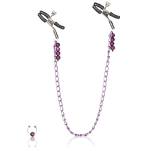 CalExotics Purple Chain Nipple Clamps зажимы для сосков: Производитель California Exotic Novelties
