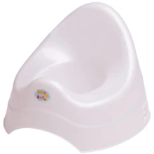 Горшок Maltex 0561"Classic" - белый перламутр (70250): Цвет белый