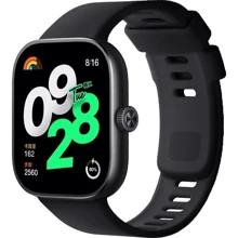 Смарт-часы Xiaomi Redmi Watch 4 Obsidian Black (UA): Дисплей 1.97" Square AMOLED