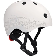 Шлем детский Scoot and Ride Светло-серый с фонариком 45-51см (SR-210225-ASH): Производитель Scoot and Ride