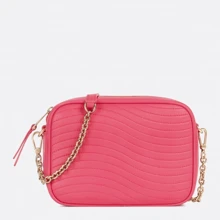 Женская сумка кросс боди Furla Swing Mini Crossbody красно-розовая (1043357): Пол Женский