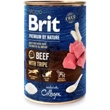 Вологий корм для собак Brit Premium by Nature яловичина з трібухою 800 г (8595602538003): Тип Влажный корм