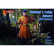 Набір фігурок Mars Figures Польська піхота, XVII століття (MS72099): Виробник Mars Figures