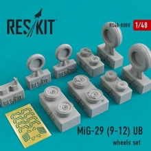 Смоляні колеса RESKIT для літака Мікоян МіГ-29 (9-12) UB RS48-0088: Виробник RESKIT