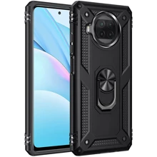 Чехол для телефонов Mobile Case Shockproof Serge Magnetic Ring Black for Xiaomi Mi 10T Lite: Совместимость Xiaomi Mi 10T Lite