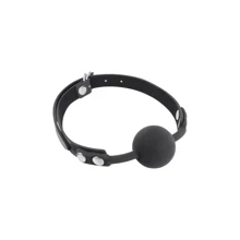 Классический кляп с силиконовым шариком Fetish Tentation Silicone Gag Ball Black: Производитель Fetish Tentation