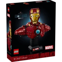 Конструктор LEGO Super Heroes Бюст Железного Человека MK4 (76327): Количество деталей, шт. 436