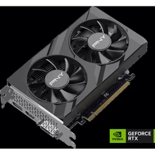 Відеокарта PNY GeForce RTX 3050 6GB VERTO Dual Fan (VCG30506DFXPB1): Обсяг пам'яті, Гб 6
