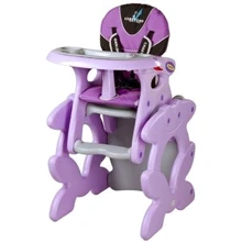 Стульчик для кормления Caretero Primus Purple: Тип Стульчик-трансформер