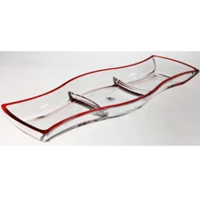 Конфетница Менажница Walther Glas Winx Cherry Red 4486 WG (415 мм): Тип Менажница