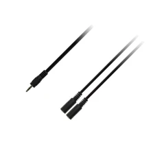 Кабель Piko AUX 3.5mm M - 2x3.5mm F 0.1m Black: Тип Mini-jack 3.5mm M - Mini-jack 3.5mm F