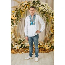 Вишиванка SVARGA Борщівка 44 (35) біла: undefined undefined