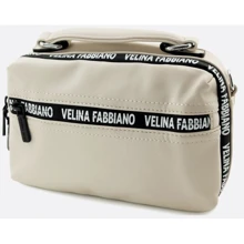 Женская сумка через плечо Velina Fabbiano бежевая (2220114): Пол Женский