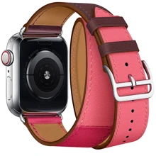 Аксесуар для Watch COTEetCI W36 Long Fashion Leather Band Bordeaux, Rose Extreme with Rose Azalee (WH5261-44-BRR) for Apple Watch 42/44/45/49mm: Виробник COTEetCI