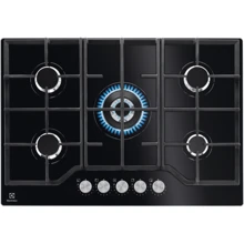 Варочная поверхность Electrolux EGG7536S2K: Расположение панели спереди