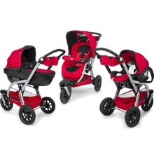 Универсальная коляска (3-в-1) Chicco Trio Activ3 (красный) (79371.93): Тип коляски универсальная коляска (3-в-1)