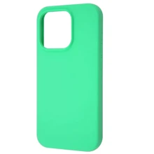 Чехол для iPhone WAVE Full Silicone Cover Spearmint for iPhone 15 Plus: Цвет зеленый