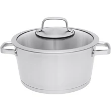 Кастрюля BergHoff Manhattan с крышкой 24 см, 5.3 л (1101909): Тип Традиционная