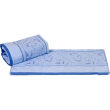 Полотенце HOBBY Sultan голубой 50x90 см (8693675947484): Тип махровое полотенце