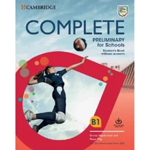 Complete Preliminary for Schools: Student's Pack (Student's Book with Online Practice): Виробник Cambridge University Press