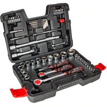 Набор торцевых головок с трещоткой Top Tools 38D530: Назначение набора автомобильный