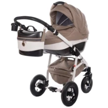 Універсальна коляска 2в1 Tako Baby Heaven Carbon 3 (пісочний / білий): Тип коляски універсальна коляска (2-в-1)